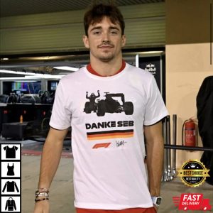 Danke Seb F1 Run With Seb T Shirt 3