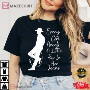 Every Girl Needs A Little Rip In Her Jeans Yellowstone T 1