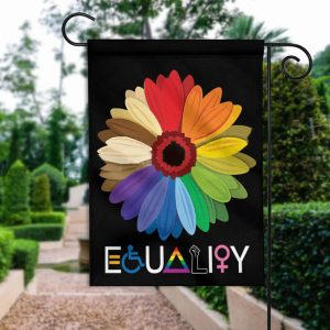 Equality Flower LGBT Pride Civil Rights Flag Equality Flower LGBT Pride Civil Rights Flag