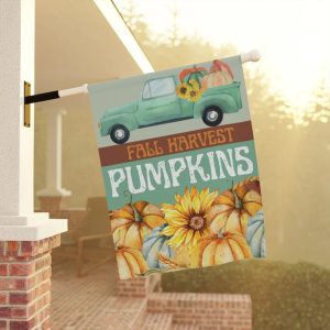 Fall Harvest Pumpkins Flag 2