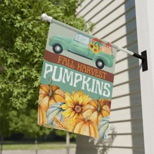 Fall Harvest Pumpkins Flag 3