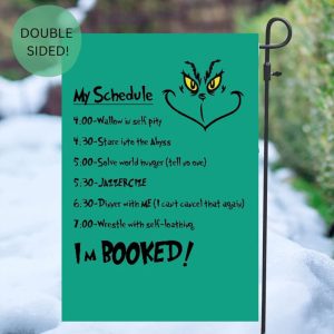 Grinch To Do List Christmas Holiday Flag Grinch To Do List Christmas Holiday Flag