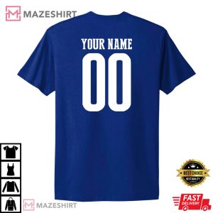 Costa Rica National Football Team Soccer Customized Name T Shirt 2