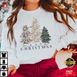 Merry Christmas Tree T Shirt 2