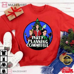 Party Planning Committee Christmas T Shirt 2