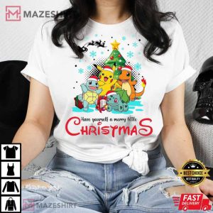 Pokemon Christmas Have Yourself T Shirt 2