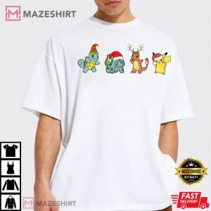 Funny Pokemon Christmas T Shirt 4