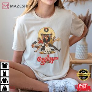 Retro A Christmas Story Leg Lamp T Shirt 2