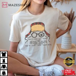 Retro Only I Didnt Say Fudge Christmas Story T Shirt 4