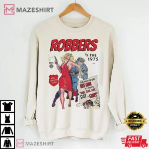 Robbers The 1975 North America Tour 2022 T Shirt 1