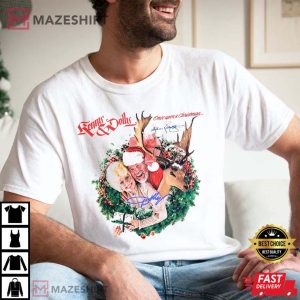 Kenny Rogers Dolly Parton Christmas T Shirt