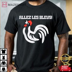 France Allez Les Bleus French Rooster Soccer 4