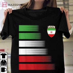 Iranian Soccer Jersey Iran Football Iran Flag T Shirt 3