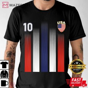 National America Flag American USA Soccer Jersey T Shirt 2