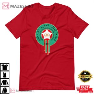Morocco World Cup 2022 National Football Team Jersey T Shirt 1