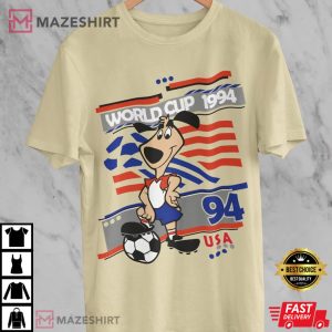 Striker USA 94 World Cup Mascot Vintage T Shirt 4