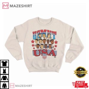USMNT Group Team USA Soccer World Cup 2022 T Shirt 4