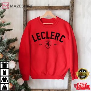 Charles Leclerc F1 Gift For Christmas Vintage T Shirt 2