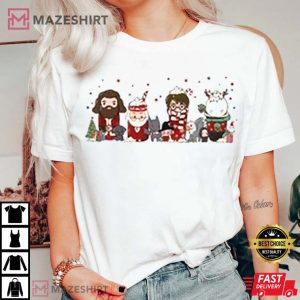 Harry Potter Christmas Holiday Gift Unisex T Shirt 3
