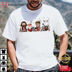 Harry Potter Christmas Holiday Gift Unisex T Shirt 4