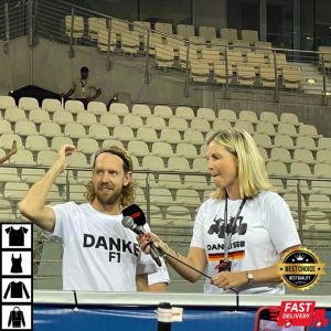 Sebastian Vettel Danke F1 Unisex T Shirt 2