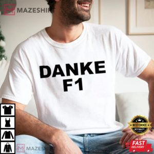 Sebastian Vettel Danke F1 Unisex T Shirt 4