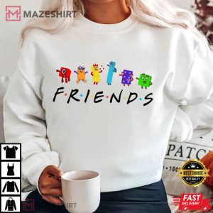 Numberblocks Friends Birthday Unisex T Shirt 1