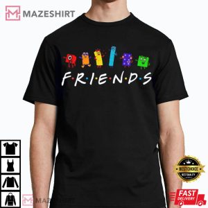 Numberblocks Friends Birthday Unisex T Shirt 4