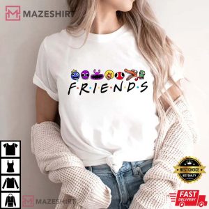 Rainbow Friends Friends Birthday Unisex T Shirt 1