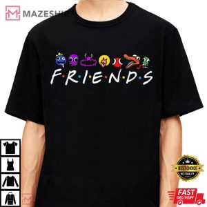 Rainbow Friends Friends Birthday Unisex T Shirt 4