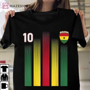 Ghana 10 Soocer Jersey Ghana Football 1