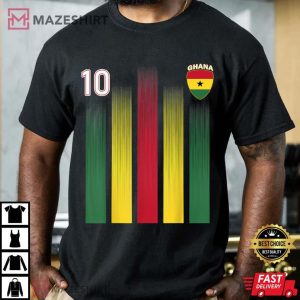 Ghana 10 Soocer Jersey Ghana Football 4