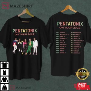 Pentatonix A Christmas Spectacular Tour 2022 T-Shirt