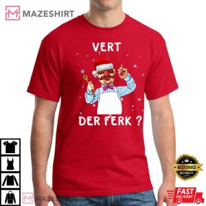 Vert Der Ferk Swedish Chef Christmas Vintage T Shirt 4