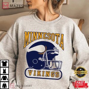Minnesota Vikings NFL Football Vintage 80s T Shirt 2