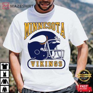 Minnesota Vikings NFL Football Vintage 80s T Shirt 4