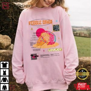 Pebble Brain Lovejoy Tour 2022 Merch T Shirt 1