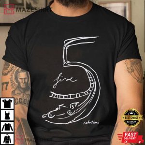 Sebastian Vettel 5 Aston Martin F1 Vintage T Shirt 1