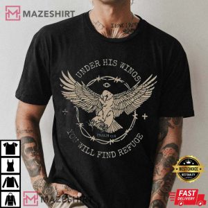 Eagle Bible Verse Hipster Christian Unisex T Shirt 2