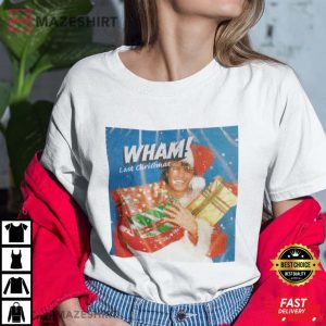 George Michael Wham Last Christmas Unisex T Shirt 2