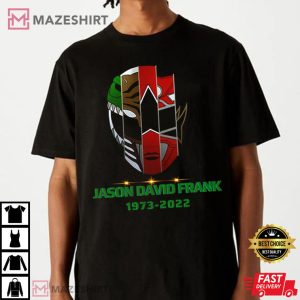 Jason David Frank RIP 1973 2022 Power Rangers T Shirt 3 1