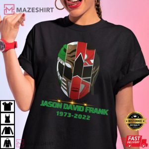 Jason David Frank RIP 1973 2022 Power Rangers T Shirt 4 1