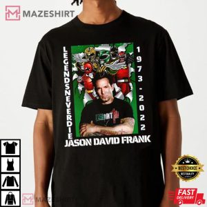 Jason David Frank RIP 1973 2022 Power Rangers T Shirt 3 2