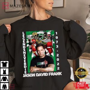 Jason David Frank RIP 1973 2022 Power Rangers T Shirt 4 2