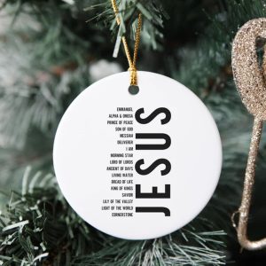 Jesus Christmas Christian Nativity Faith Ornament 2