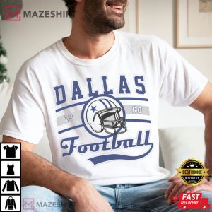 Dallas Football Vintage T Shirt 3