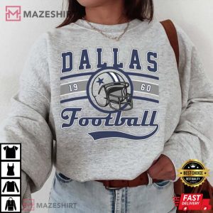 Dallas Football Vintage T Shirt 4