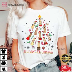 Dirty Christmas Xmas Party T Shirt 3