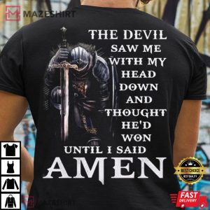 Warrior Of Christ Men Of Faith Jesus Christian T Shirt 1