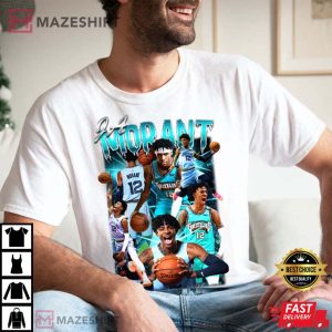 Ja Morant Memphis Grizzlies Basketball T Shirt 2